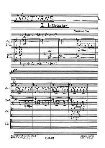 Nocturne (Miniature Score)