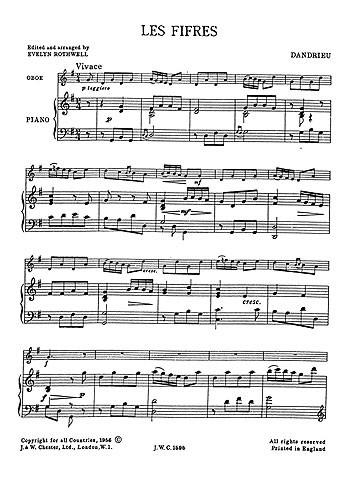 Les Fifres Oboe/Piano