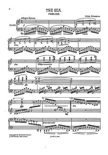 The Sea Prelude for Piano