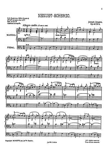 Menuet-Scherzo