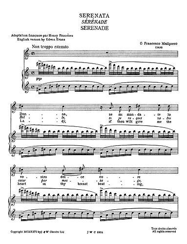 Serenata From Sette Canzoni