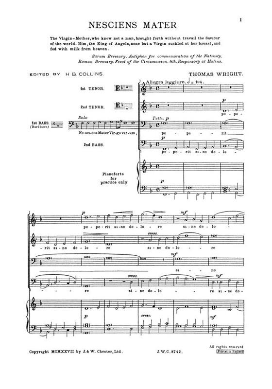 Nesciens Mater