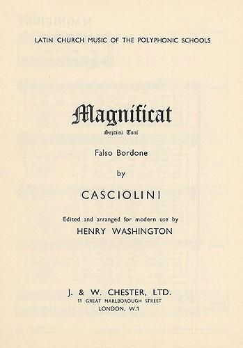 Magnificat Tone VII