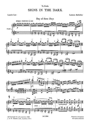 Signs In The Dark Op.69