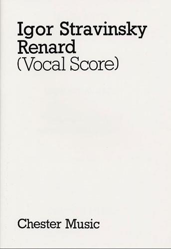 Renard (Vocal/Piano Score)