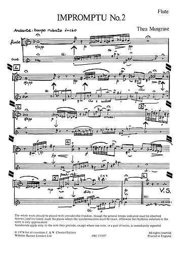 Impromptu No.2 (Parts)