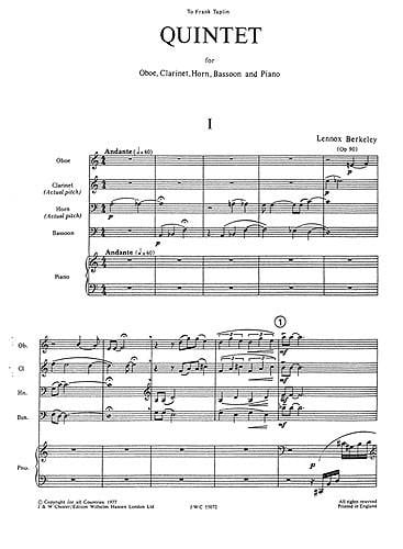 Quintet Op.90