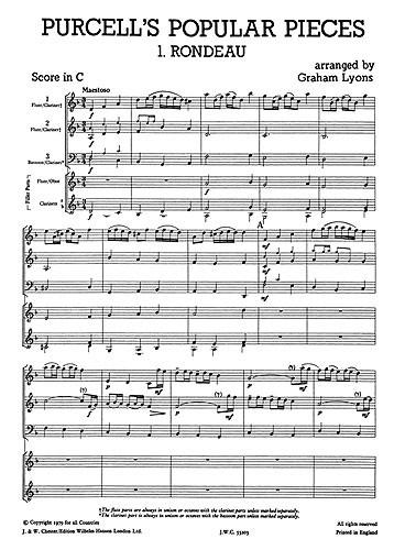 Henry Purcell - Popular Pieces