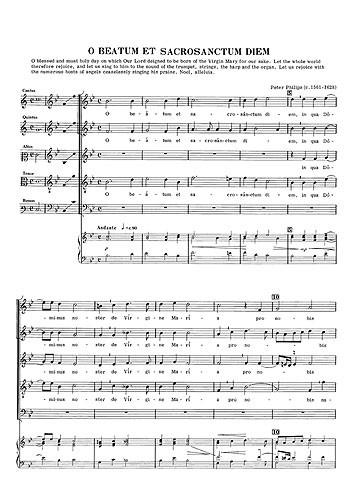 O Beatum Et Sacrosanctum Diem SSATB