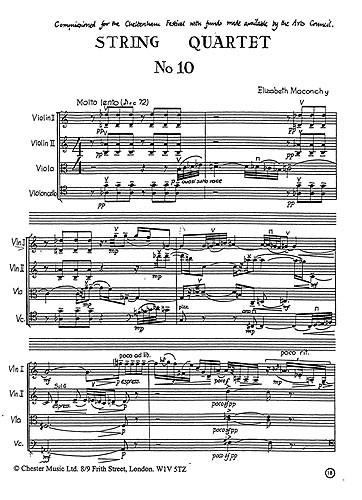 String Quartet No.10