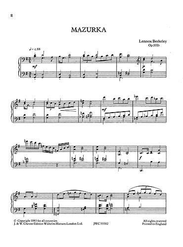 Mazurka Op.101b