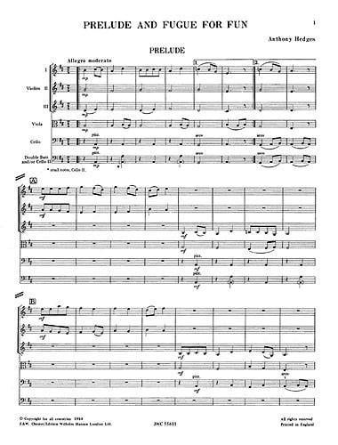 Prelude & Fugue For Fun