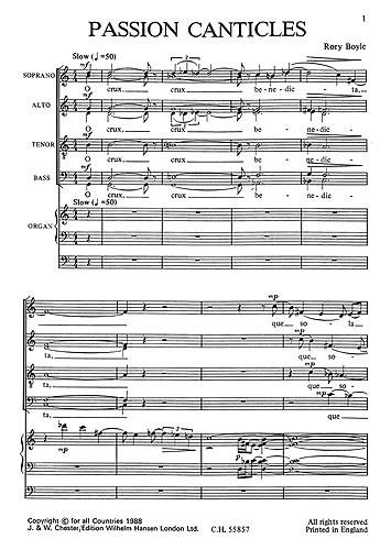 Passion Canticles