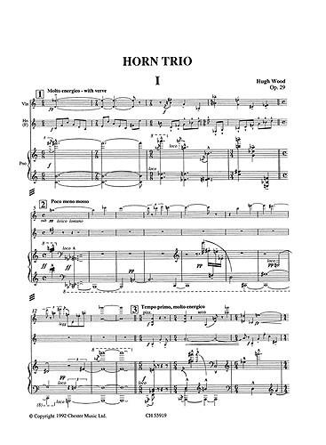 Horn Trio Op.29