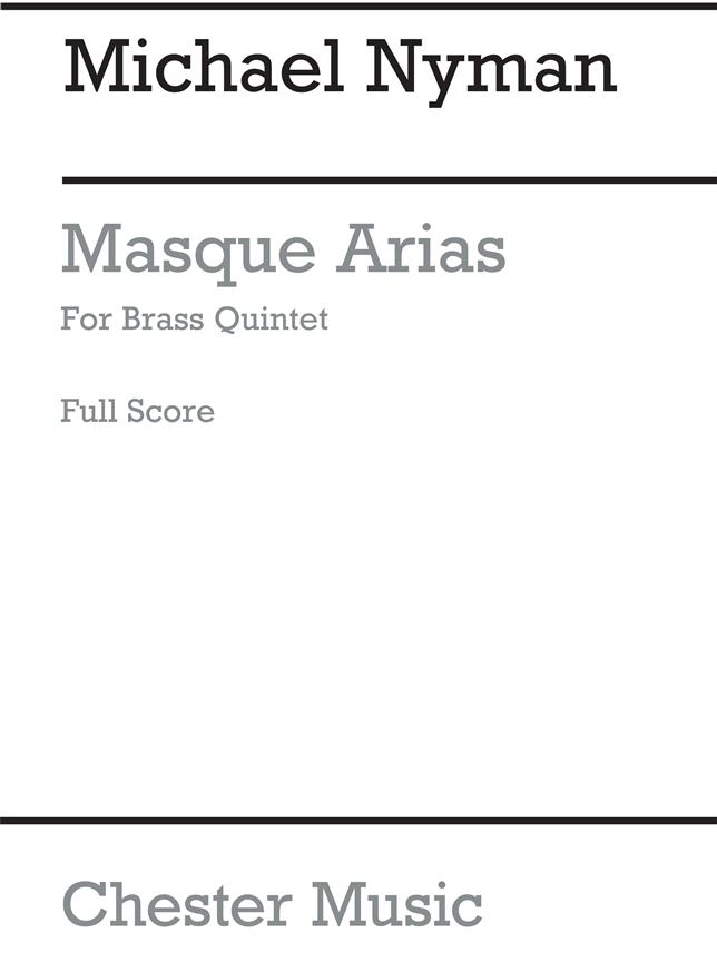 Masque Arias For Brass Quintet
