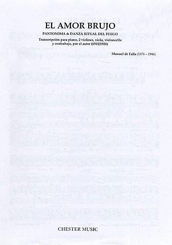 Pantomime And Ritual Fire Dance (String Parts Only