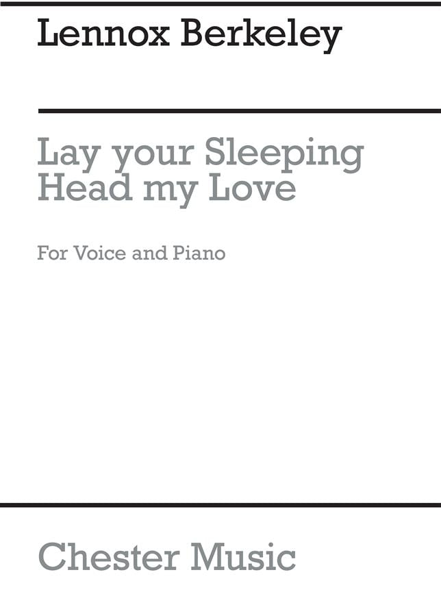 Lay Your Sleeping Head My Love