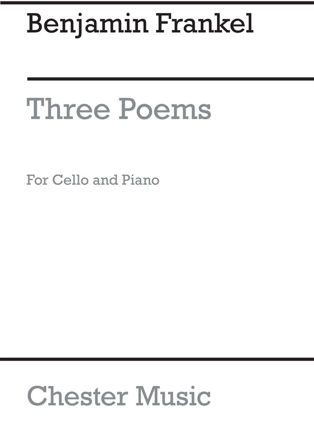 Three Poems for Cello and Piano