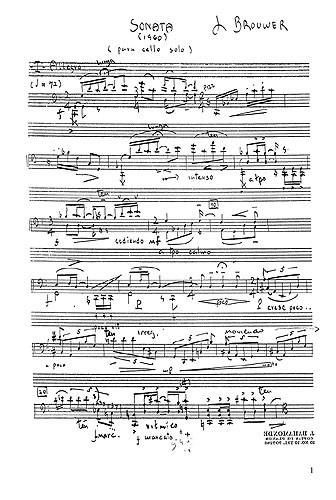 Sonata For Solo Cello