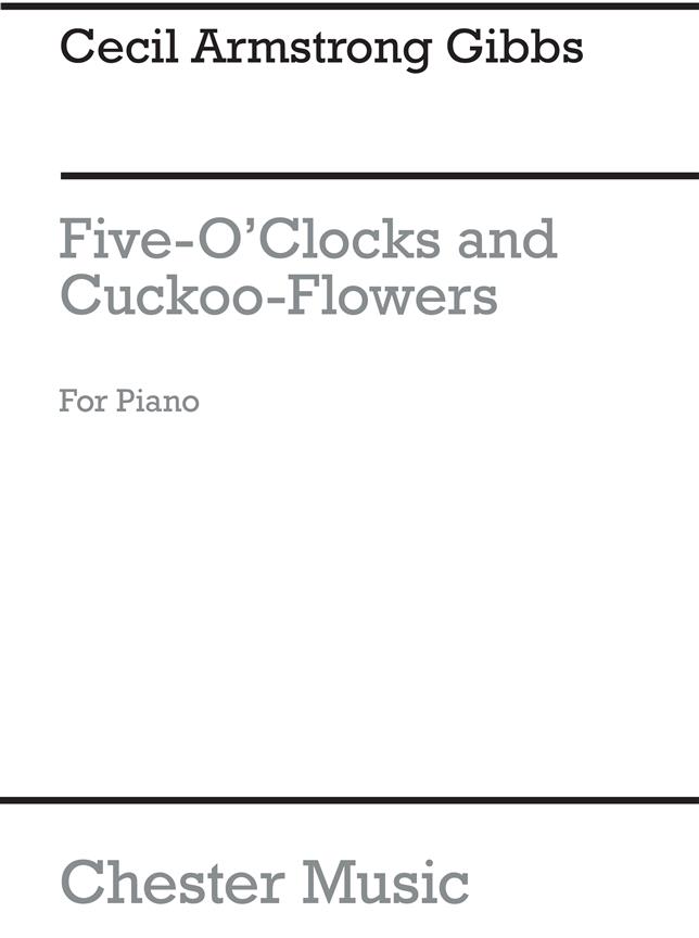 Five-o'clocks/Cuckoo-flowers Op49 Nos.1-2