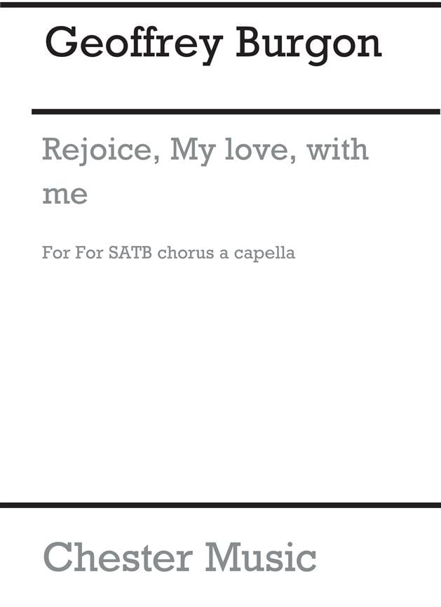 Rejoice, My Love, With Me