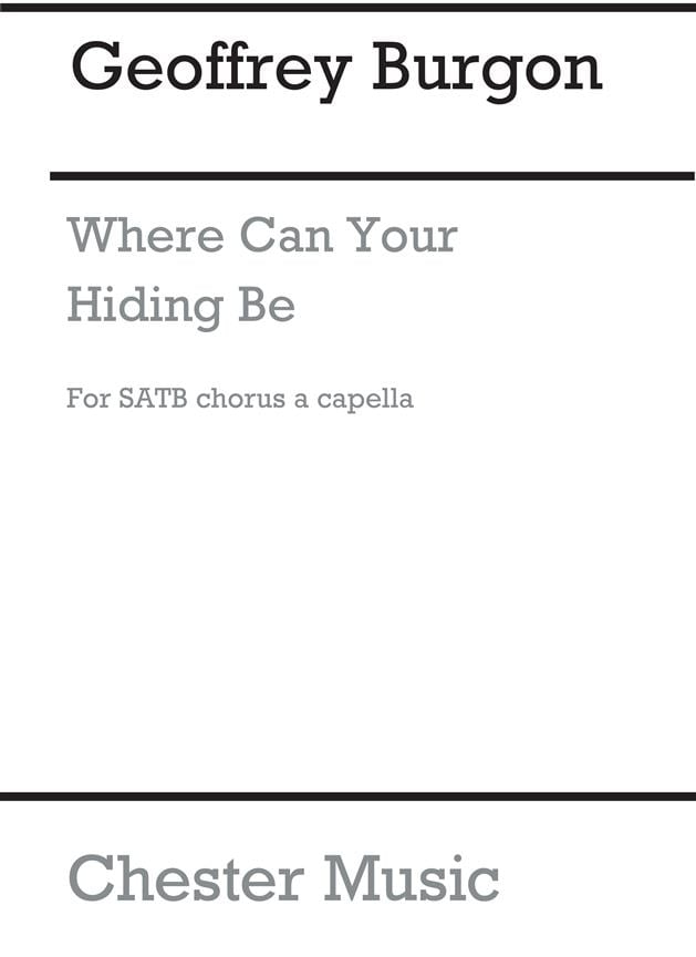 Where Can Your Hiding Be