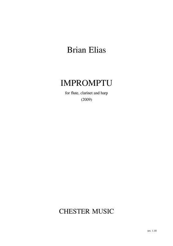 Impromptu - Flute/Clarinet/Harp