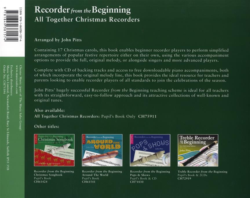 Recorder From The Beginning