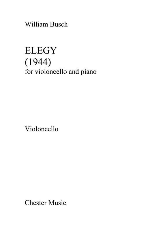 Elegy (Cello/Piano)