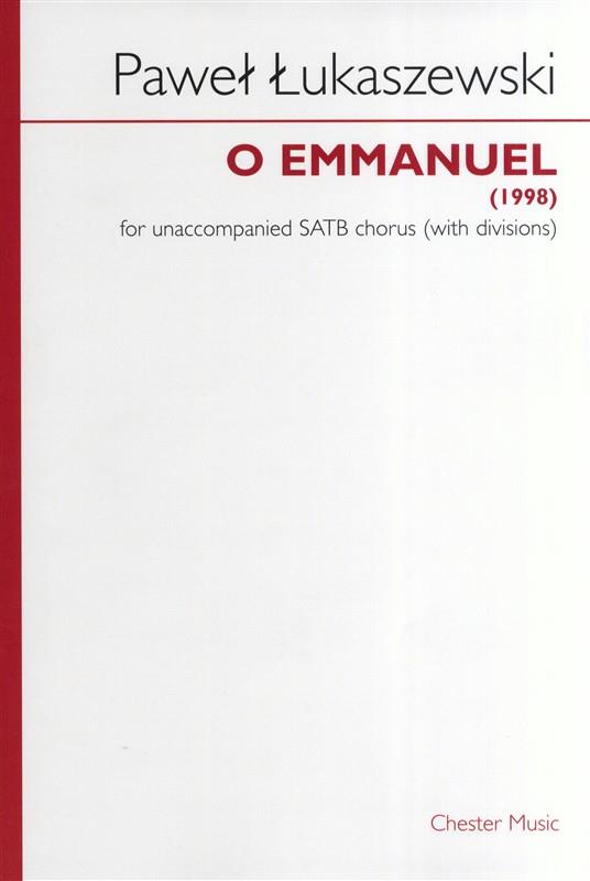 O Emmanuel (SATB)