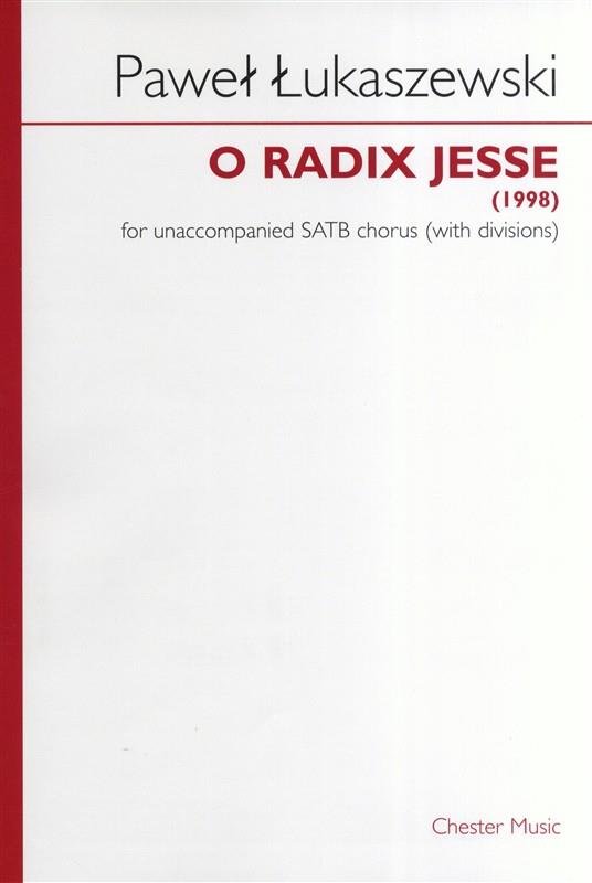 O Radix Jesse (SATB)