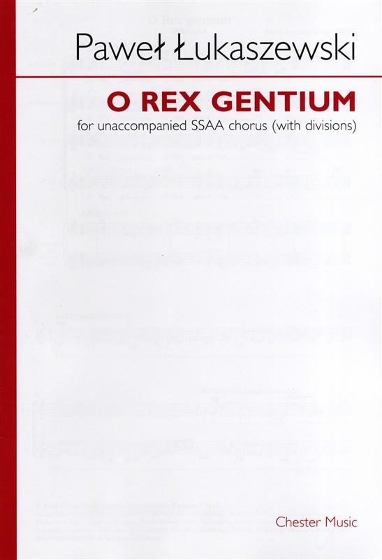 O Rex Gentium (SSAA)