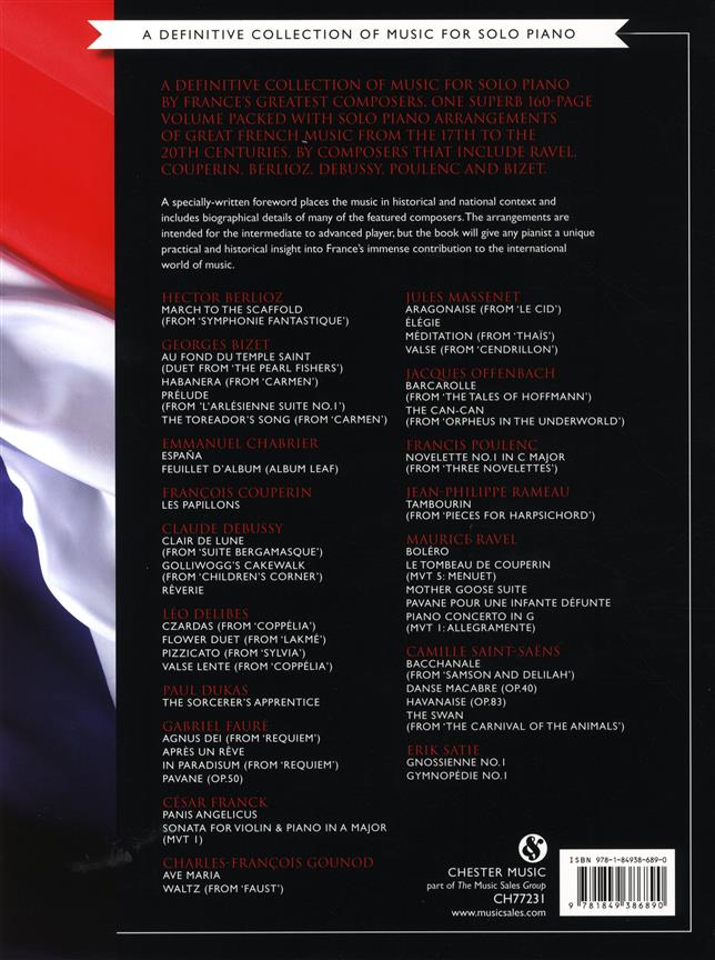 French Collection (The) Piano Solo