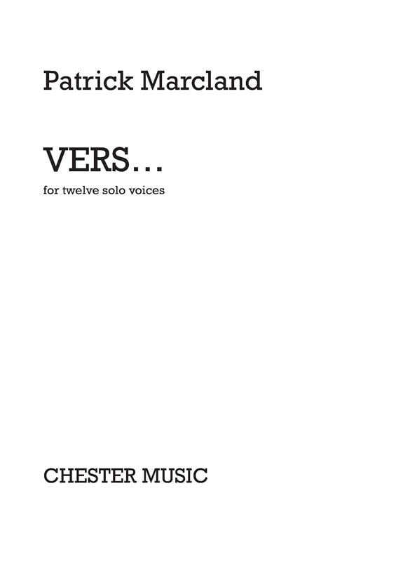 Vers... For Twelve Solo Voices
