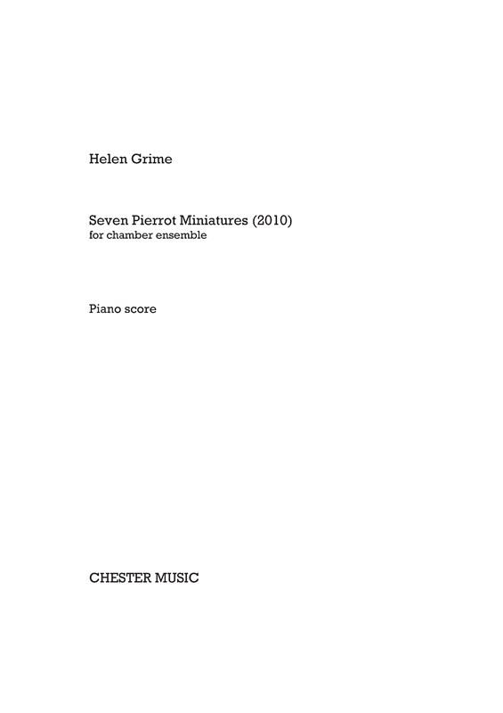 Seven Pierrot Miniatures (Piano)