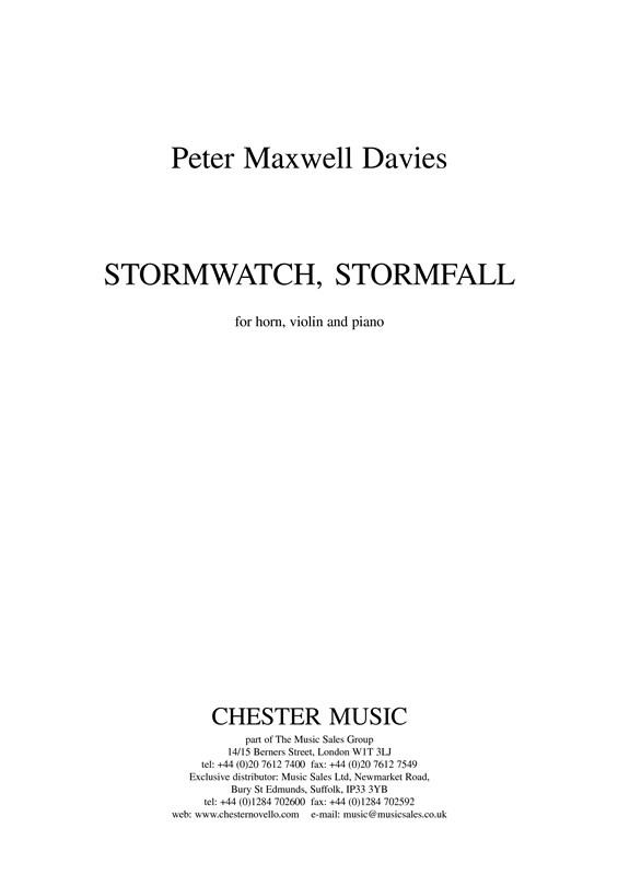 Stormwatch, Stormfall