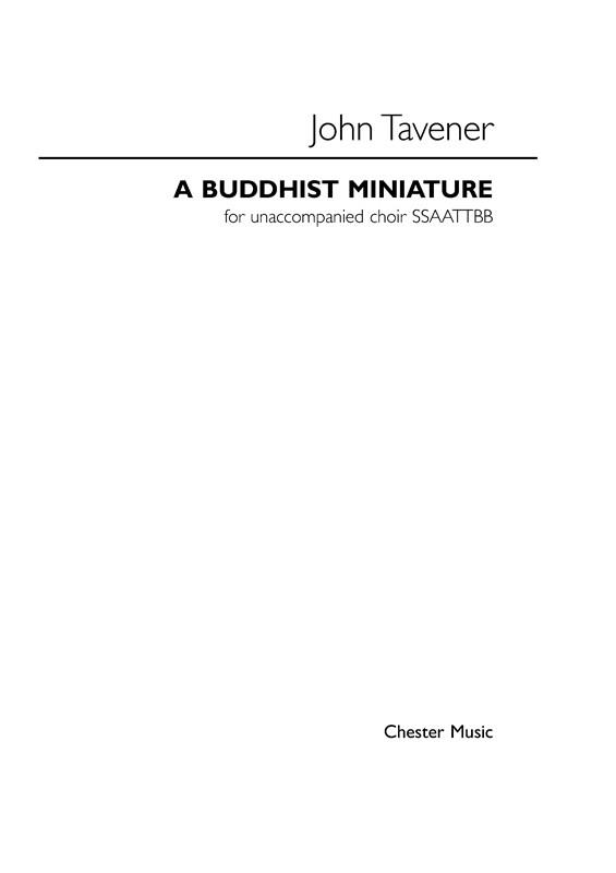 A Buddhist Miniature (SSAATTBB)