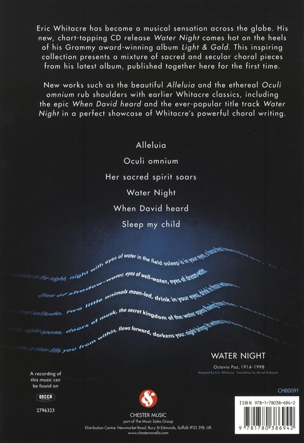 Water Night (Collection)