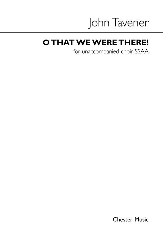 O That We Were There! (SSAA)