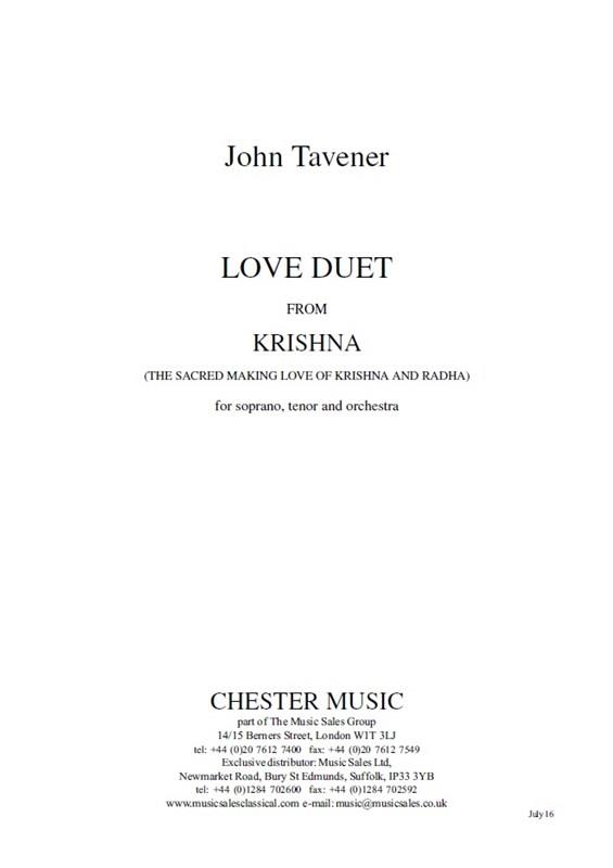 Love Duet From Krishna