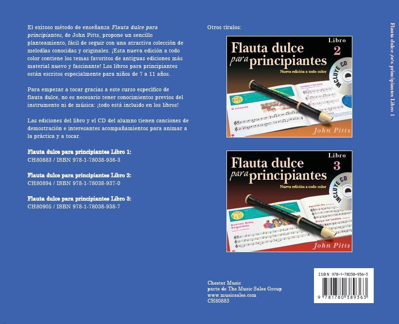 Flauta Dulce Para Principiantes Libro 1