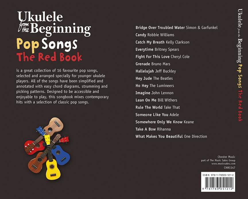 Ukulele From The Beginning Pop Songs (Red Book)