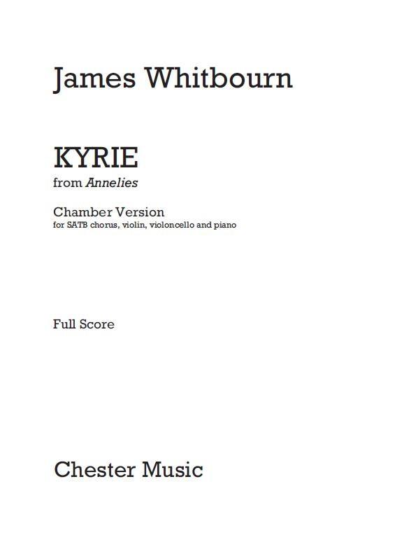 Kyrie (From Annelies)