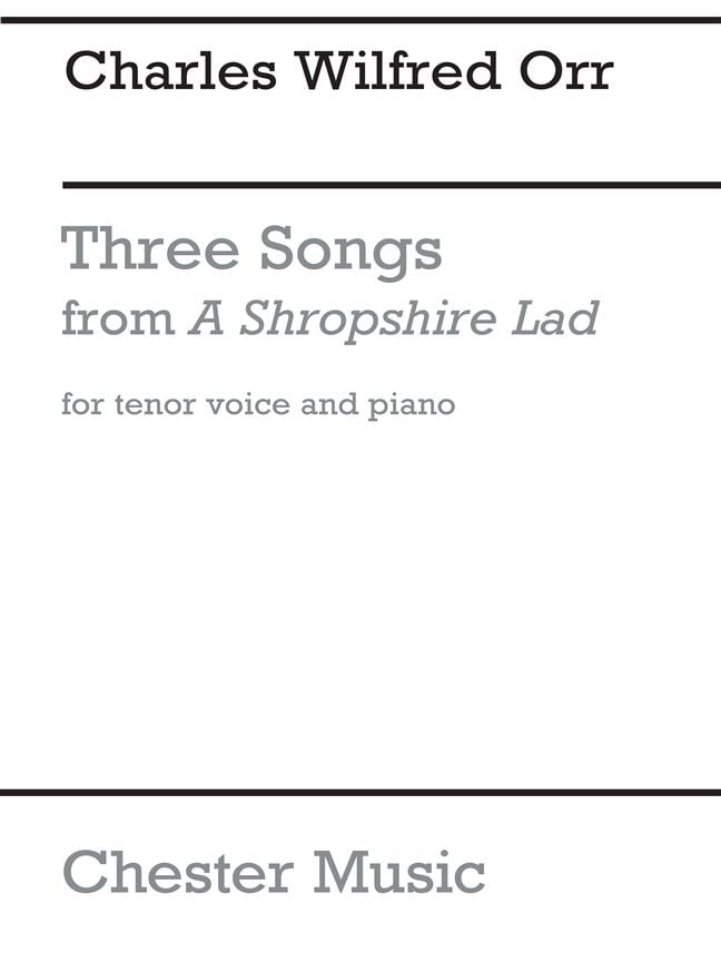 Three Songs (Housman)