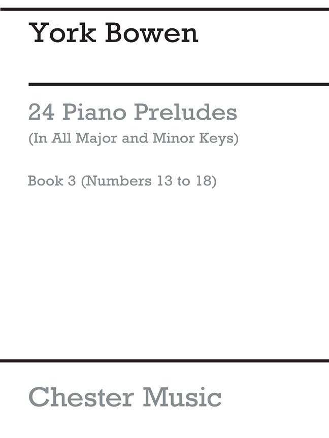 Preludes - Book 3