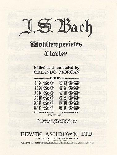 Prelude and Fugue No. 20 In A Minor