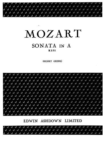 Sonata In A K331