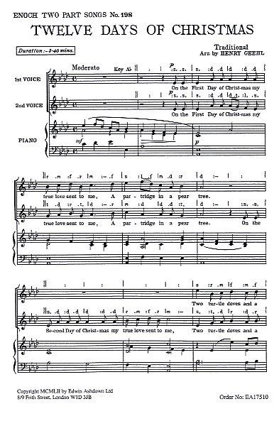 Twelve Days Of Christmas