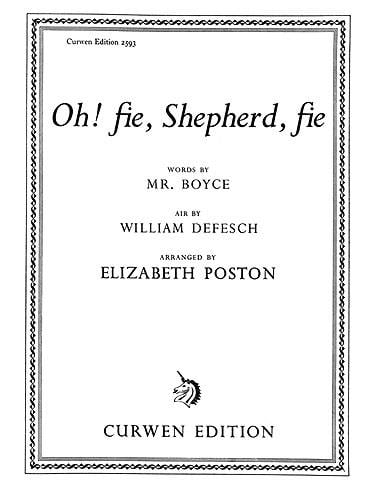 Oh! Fie, Shepherd, Fie