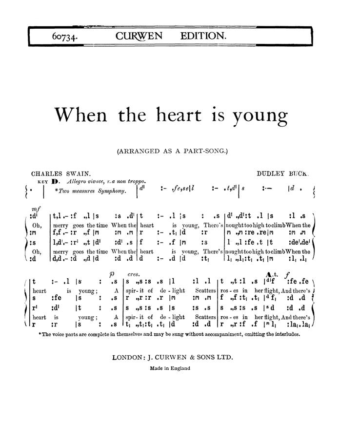 When The Heart Is Young